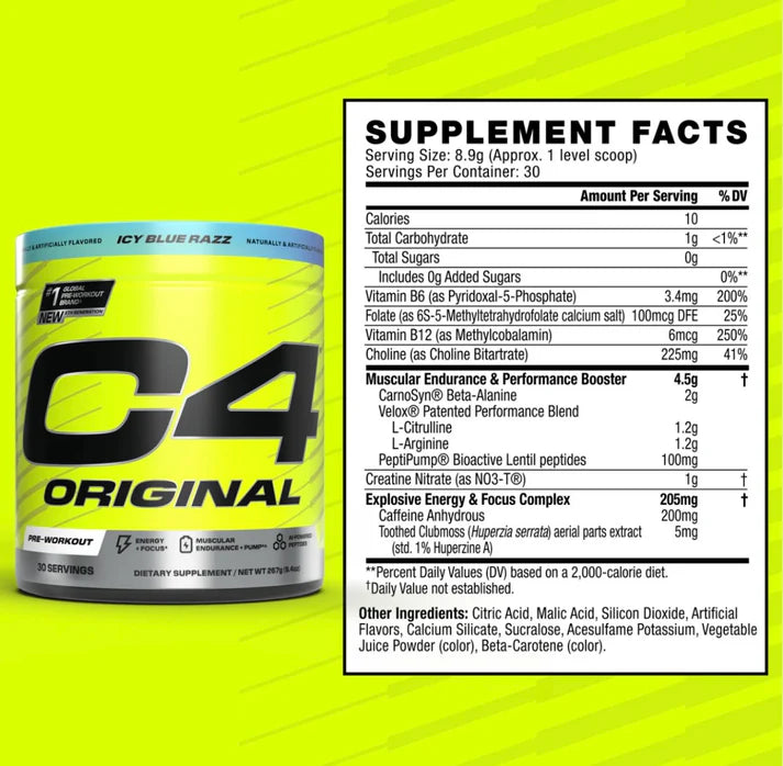 C4 ORIGINAL | 30's | BY CELLUCOR
