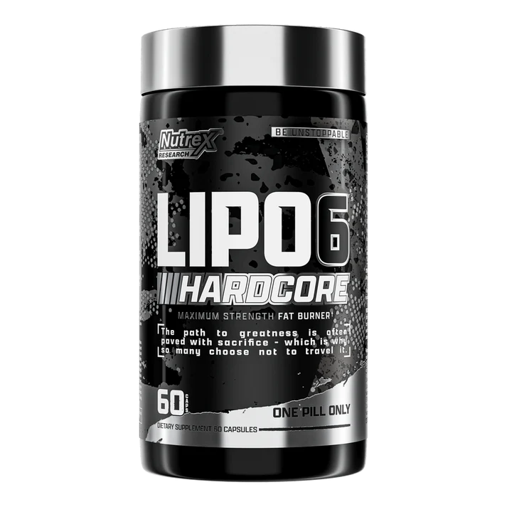 LIPO-6 HARDCORE (NEW) | 60 CAPS | NUTREX RESEARCH