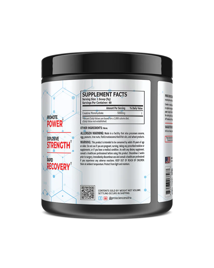 CREATINE | 60's | PROSCIENCE NUTRA