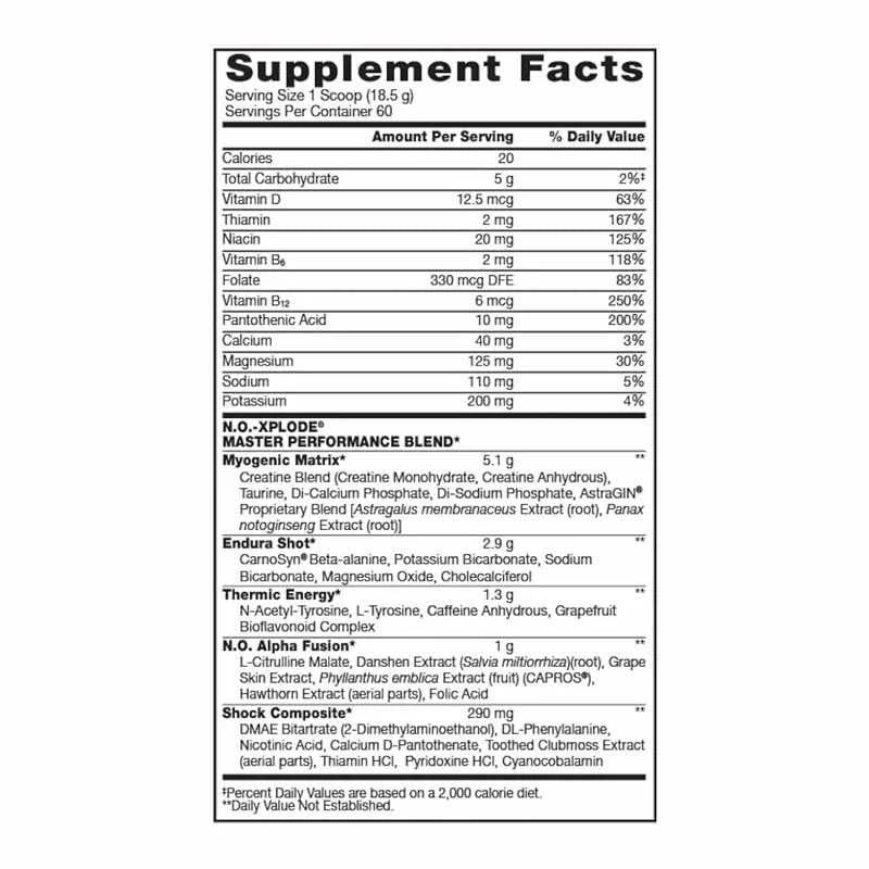 N.O.-XPLODE | 30's | BSN NUTRITION