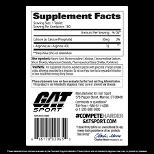 L-ARGININE | 180 TAB | GAT SPORTS