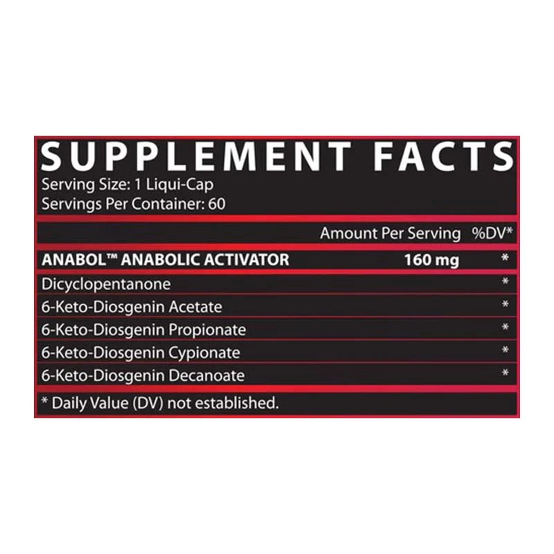NUTREX | ANABOL HARDCORE 60 CAPSULES